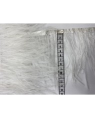 Deve Kuşu Tüyü Kırık Beyaz 1 Metre