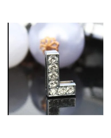 Taşlı Harf - L Harfi -2 Adet