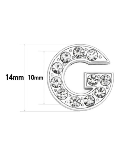 Taşlı Harf - L Harfi -2 Adet