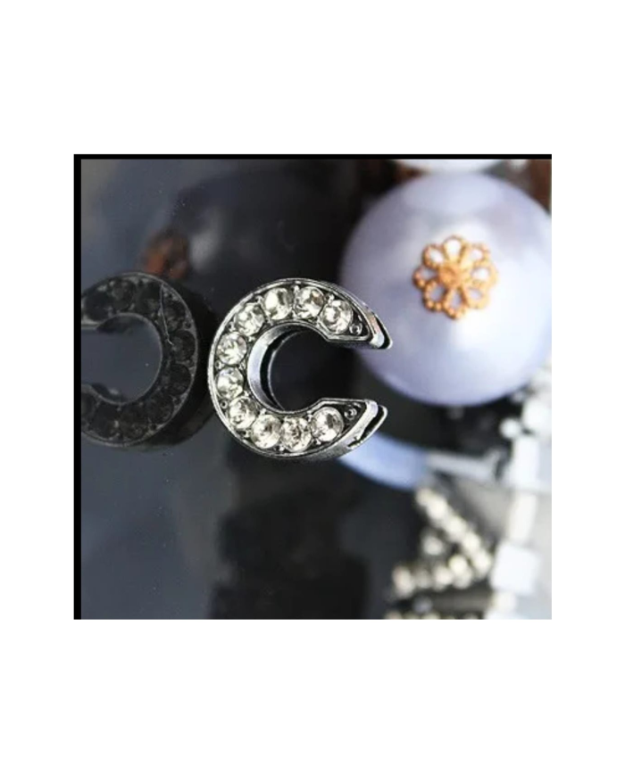 Taşlı Harf - C Harfi - 2 Adet