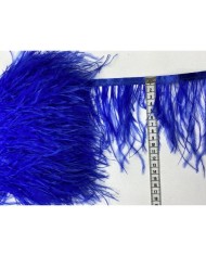 Deve Kuşu Tüyü Saks Mavi 1 Metre