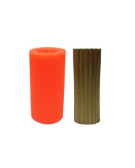 Tırtıklı Silikon Mum Kalıbı M-129