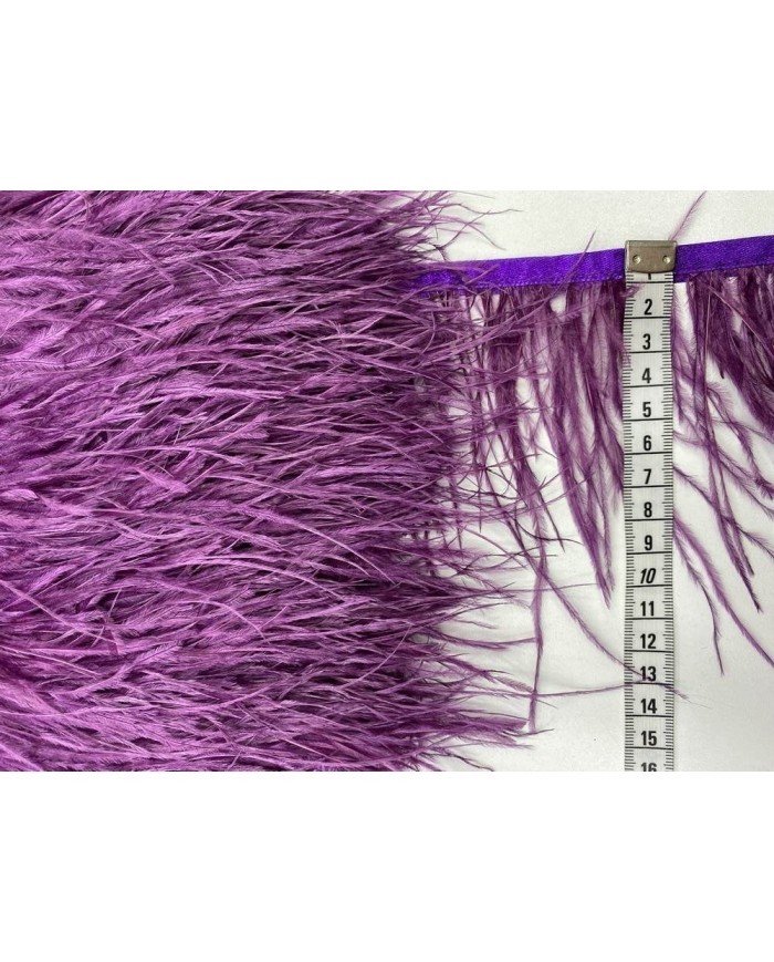 Deve Kuşu Tüyü Mürdüm 10 Metre