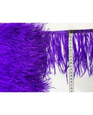 Deve Kuşu Tüyü Açık Mor 1 Metre