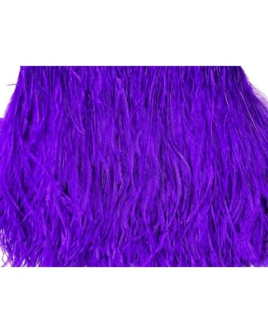 Deve Kuşu Tüyü Açık Mor 1 Metre