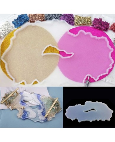 Reçine Epoksi Tepsi Seti - (750ml reçine) - 341 Cam Kırığı Beyaz