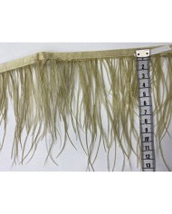 Deve Kuşu Tüyü Naturel 1 Metre