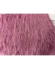 Deve Kuşu Tüyü Gül Kurusu 1 Metre