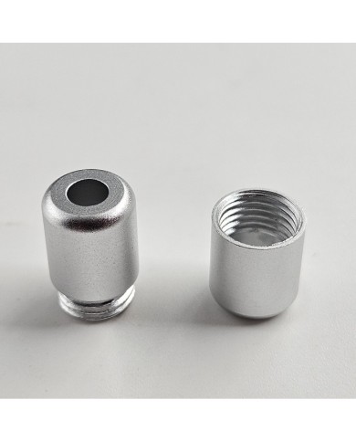 Metal Klipsli Çok Amaçlı Silindir Kapama - Gümüş