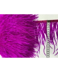Deve Kuşu Tüyü Fuşya 1 Metre
