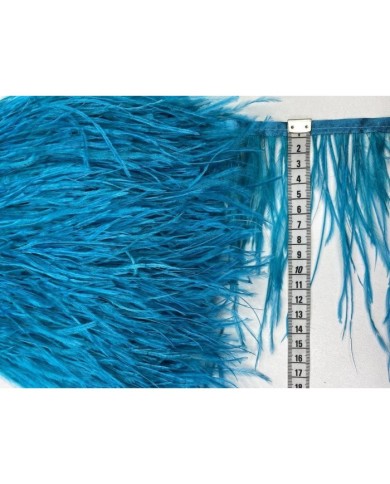 Deve Kuşu Tüyü Petrol Mavi 1 Metre