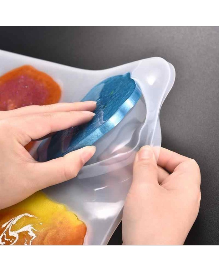 Bardak Altı 5'Li Reçine Epoksi Kalıp -Kod:226