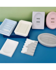 Oval Sabun Reçine Epoksi,Sabun ve Mum Kalıbı -Kod:1117