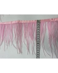 Deve Kuşu Tüyü Pembe 1 Metre