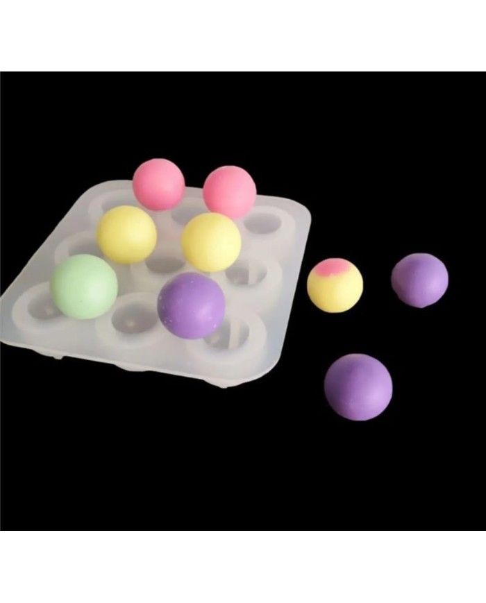 Reçine Epoksi Mum Beton Sabun Silikon Kalıbı - Kod: 1101