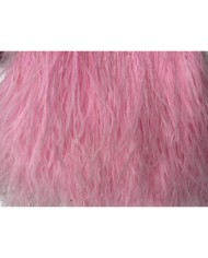 Deve Kuşu Tüyü Pembe 1 Metre