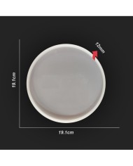 Yuvarlak Bardak Altı Reçine Epoksi Kalıp -Kod:181