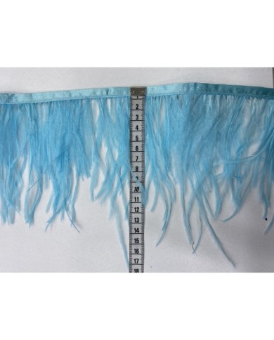 Deve Kuşu Tüyü Mavi 1 Metre