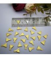 Pleksi pul 100gr - gold Bijuteri ve Oyalık Pleksi Pullar 8x10mm M 352