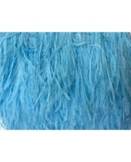 Deve Kuşu Tüyü Mavi 1 Metre