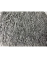 Deve Kuşu Tüyü Açık gri 1 Metre