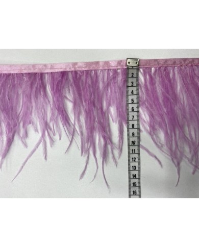 Deve Kuşu Tüyü Eflatun 1 Metre