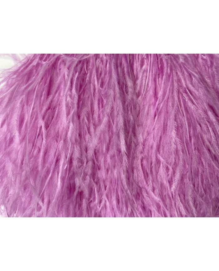 Deve Kuşu Tüyü Eflatun 1 Metre