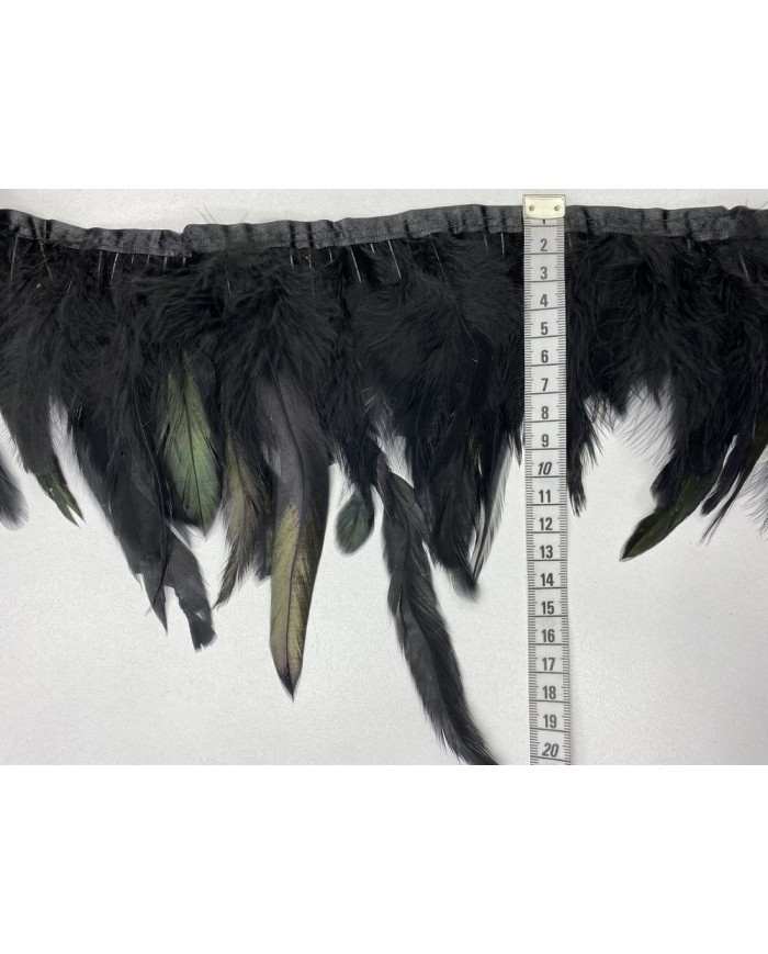 Şandel Tüyü Siyah 1 Metre