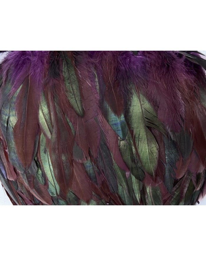 Şandel Tüyü Mürdüm 1 Metre