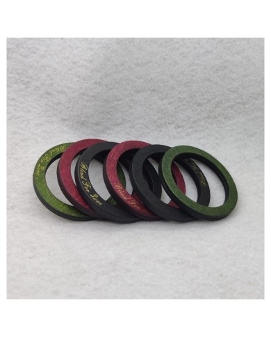 Ahşap Kolye Ucu - Daire Modeli