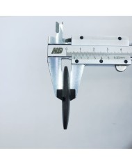 Ahşap Boncuk - Yan Çizgili Daire Model 10 Adet