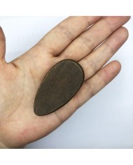 Ahşap Boncuk - Damla Model 10 Adet