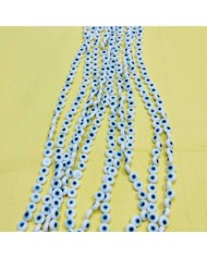 Cam Nazar Boncuk 8 mm  Beyaz