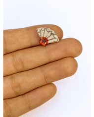 Seramik Boncuk Kahverengi Balık 18mm - 1 Adet