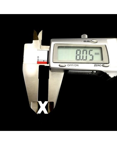Doğal sedef taş Kolye Küpe Ucu - X HARF