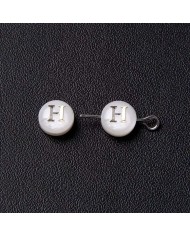 Sedef Varaklı Harf - I - 1 adet - 8mm