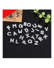 Taşlı Harf - V Harfi -2 Adet