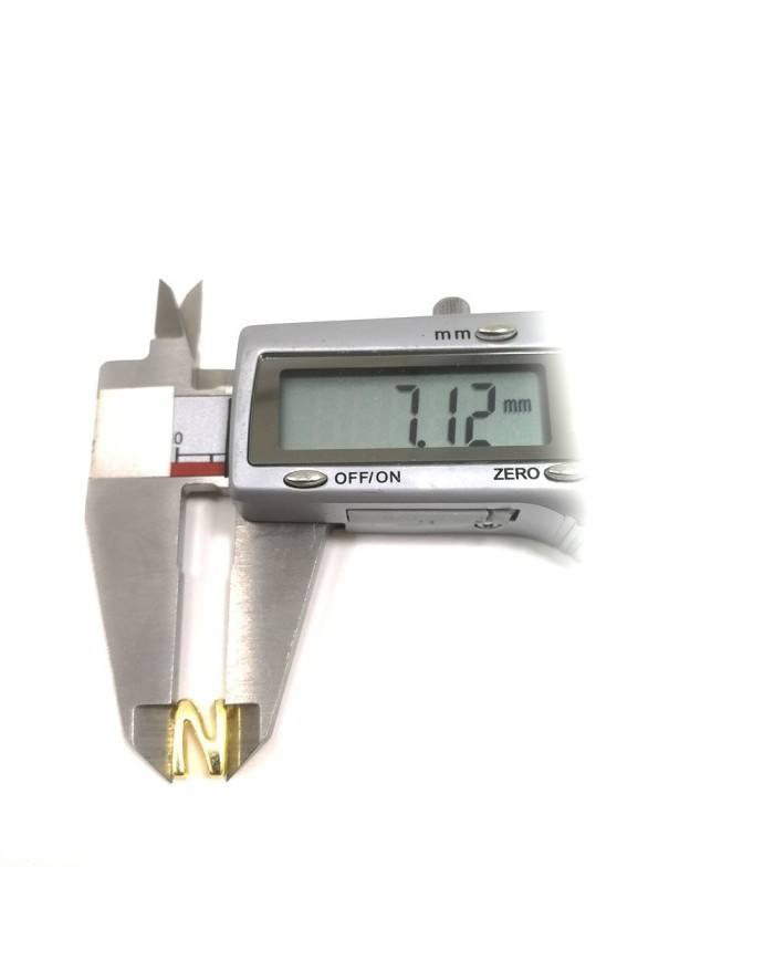 "Y" Mini Harfler Lak Kaplama Gold - 3 Adet