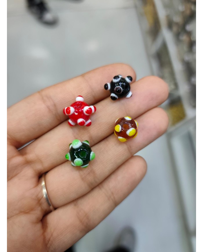 Cam Top Yeşil Kolye Bileklik Ucu Charm 1 Adet