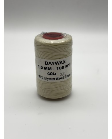 Mumlu İp Krem 1 mm 100 Metre