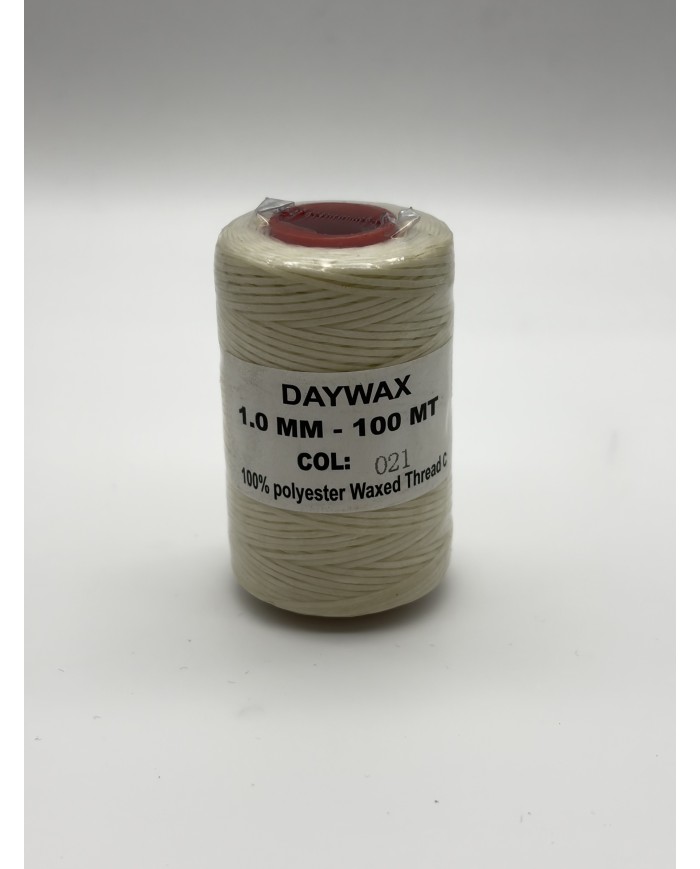 Mumlu İp Krem 1 mm 100 Metre