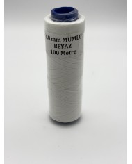 Mumlu İp Fuşya 1 mm 100 Metre