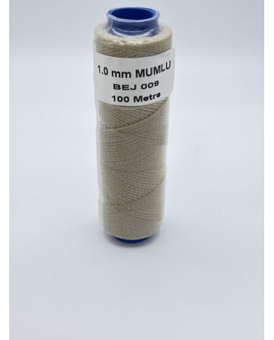 Mumlu İp Kum Beji 1 mm 100 Metre