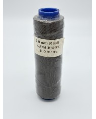 Mumlu İp Koyu Lacivert 1 mm 100 Metre