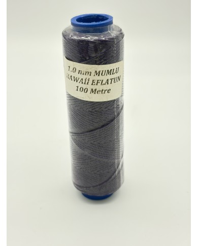Mumlu İp Hawaii Eflatun 1 mm 100 Metre