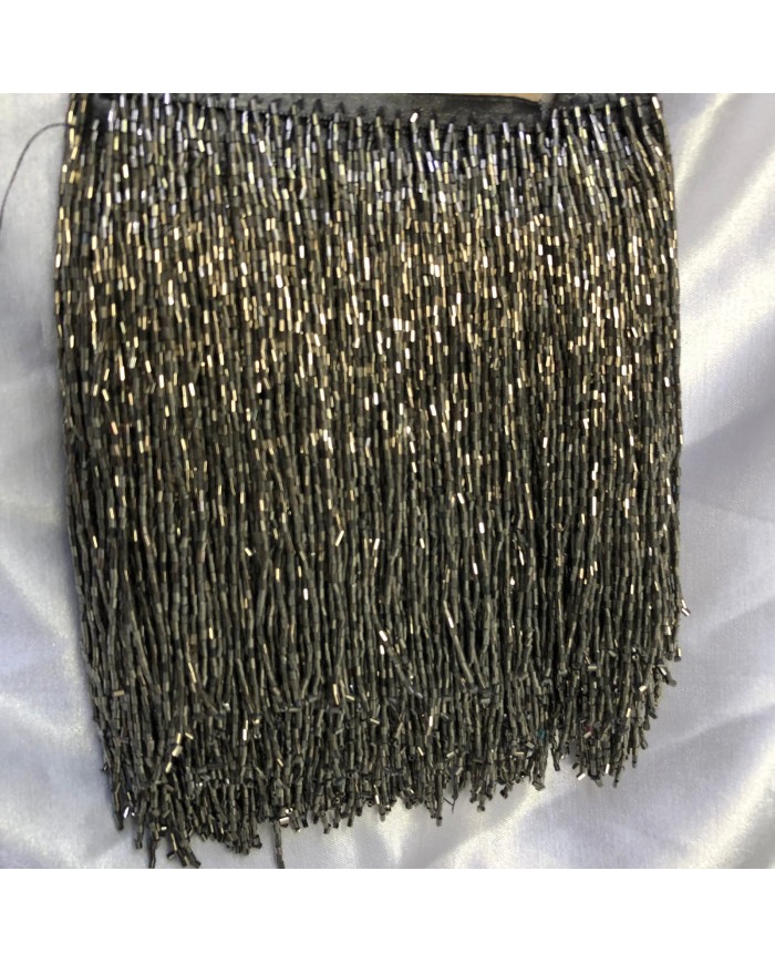 15 cm Kesme Boncuk Saçak Eskitme Bronz 1 Metre