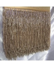 15 cm Kesme Boncuk Saçak Buz Mavisi 1 Metre