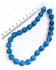 İpe Dizili Seramik Boncuk Pembe Tavşan 14mm - 1 Dizi