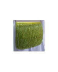 15 cm Parlak Kesme Boncuk Saçak Fıstık Yeşili 1 Metre